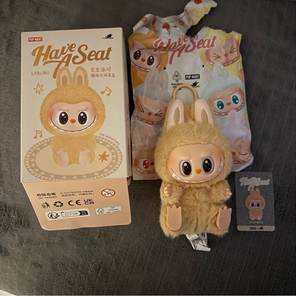 Authentic, Labubu The Monsters - Have a Seat - BABA (Pop Now, US Seller) - Picture 1 of 4